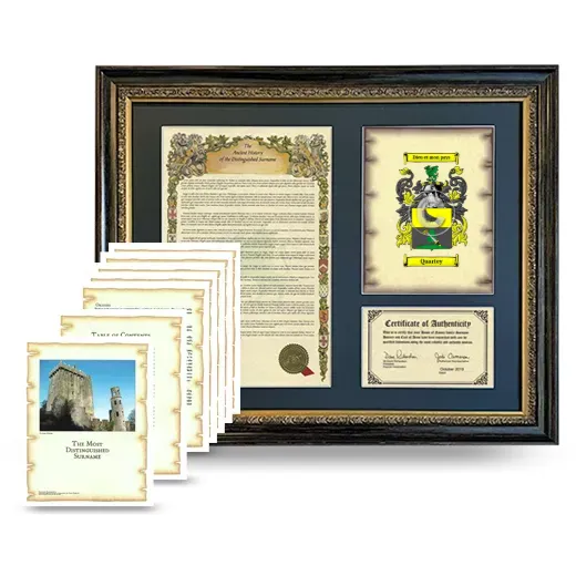Quartey Framed History and Complete History - Heirloom