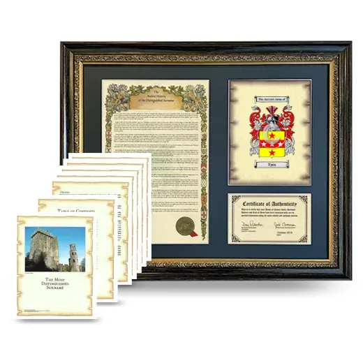 Tyes Framed History and Complete History - Heirloom