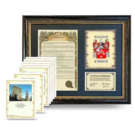 Wedgworth Framed History and Complete History - Heirloom