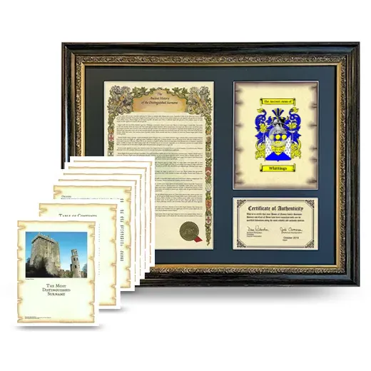 Whittings Framed History and Complete History - Heirloom
