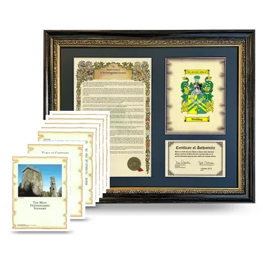 Wickling Framed History and Complete History - Heirloom