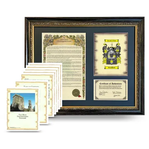 Woodford Framed History and Complete History - Heirloom