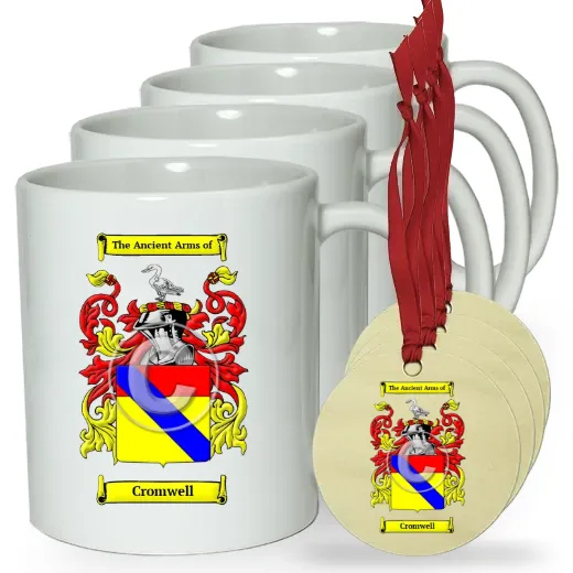 Cromwell Set of 4 Classic Mugs and Ornaments