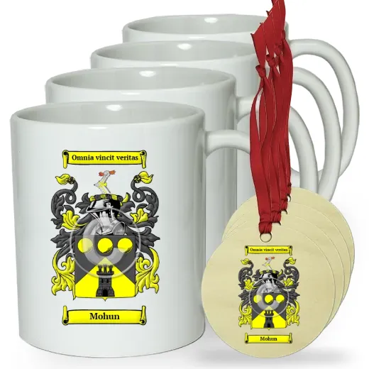 Mohun Set of 4 Classic Mugs and Ornaments