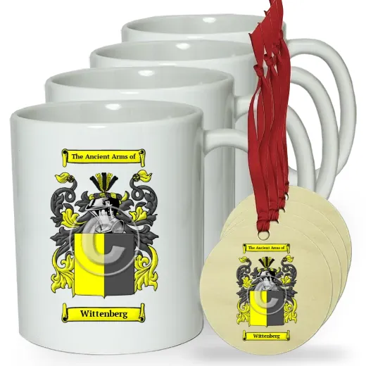 Wittenberg Set of 4 Classic Mugs and Ornaments