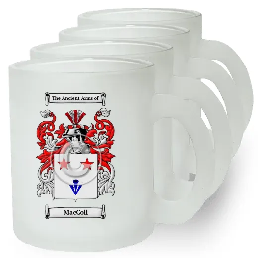 MacColl Set of 4 Frosted Glass Mugs
