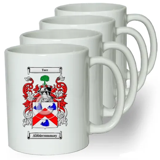 Abbircummay Coffee mugs (set of four)
