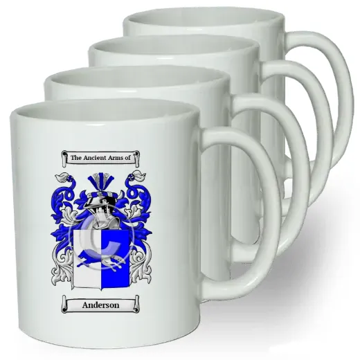 Coffee mugs (set of four)