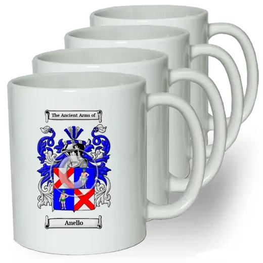 Anello Coffee mugs (set of four)