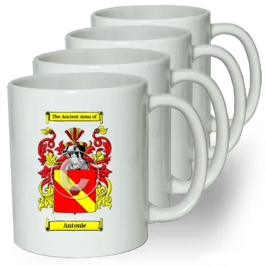 Antonie Coffee mugs (set of four)