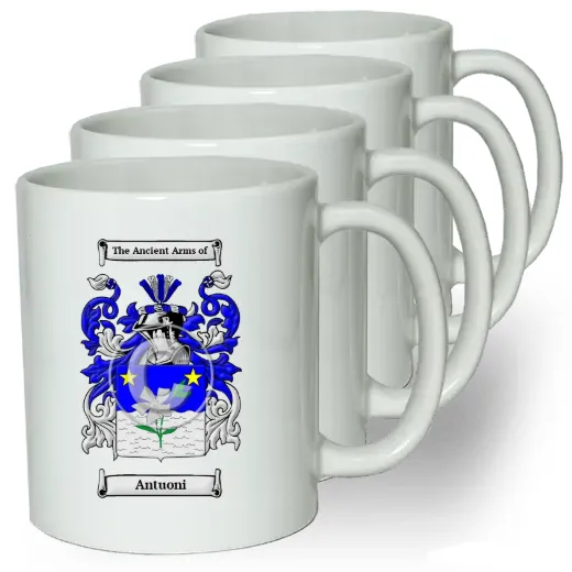Antuoni Coffee mugs (set of four)