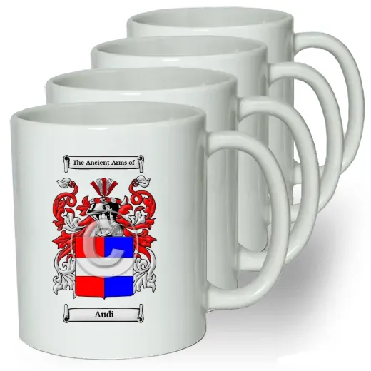 Audi Coffee mugs (set of four)