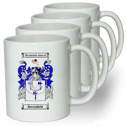 Battenfield Coffee mugs (set of four)