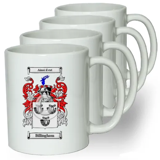 Billingham Coffee mugs (set of four)