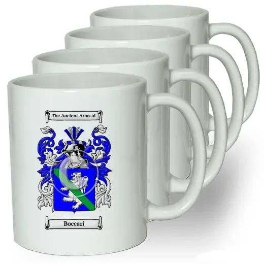 Boccari Coffee mugs (set of four)