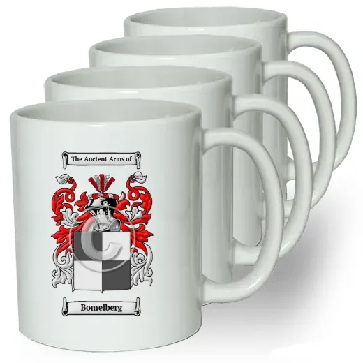 Bomelberg Coffee mugs (set of four)