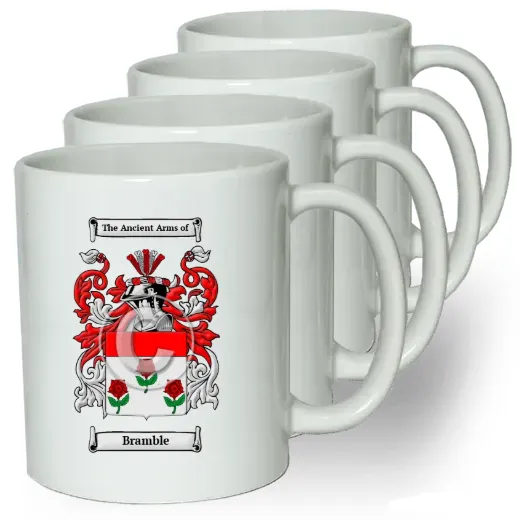 Bramble Coffee mugs (set of four)