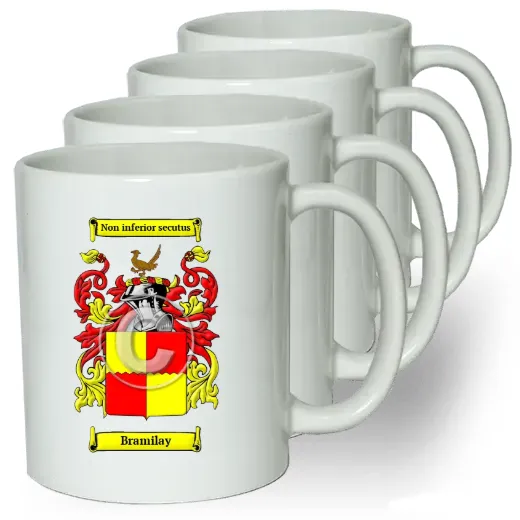 Bramilay Coffee mugs (set of four)