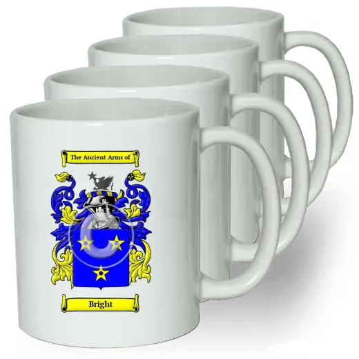 Bright Coffee mugs (set of four)