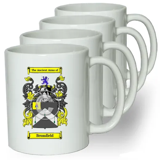 Brumfield Coffee mugs (set of four)