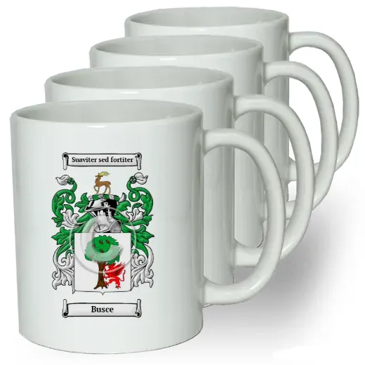 Busce Coffee mugs (set of four)