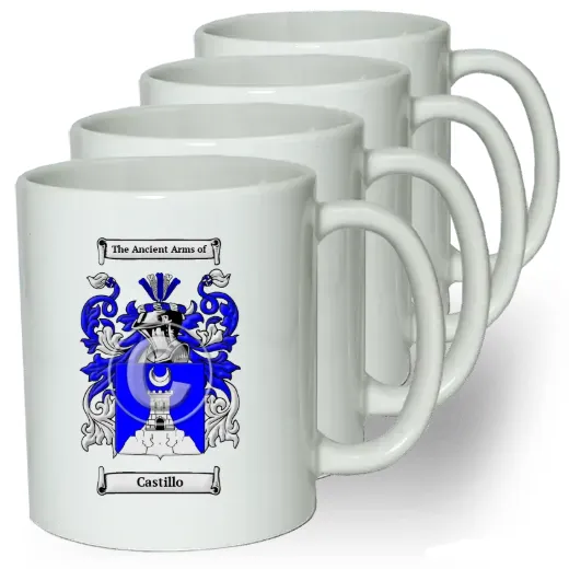 Castillo Coffee mugs (set of four)
