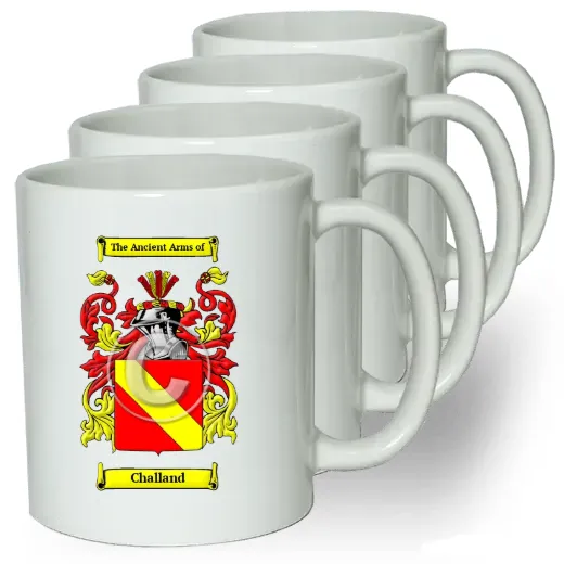 Challand Coffee mugs (set of four)