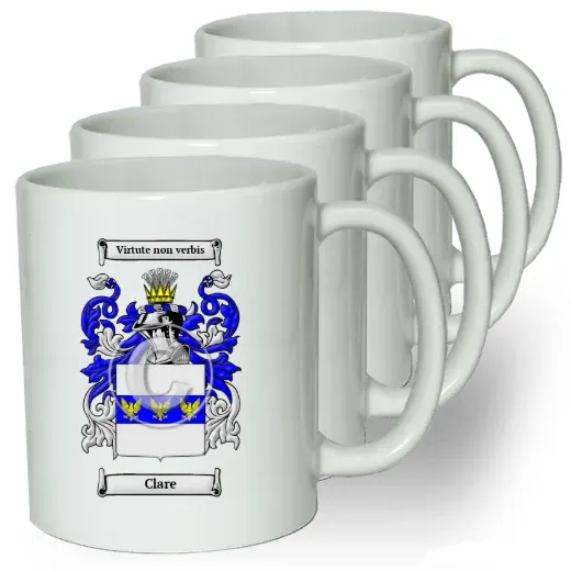 Clare Coffee mugs (set of four)