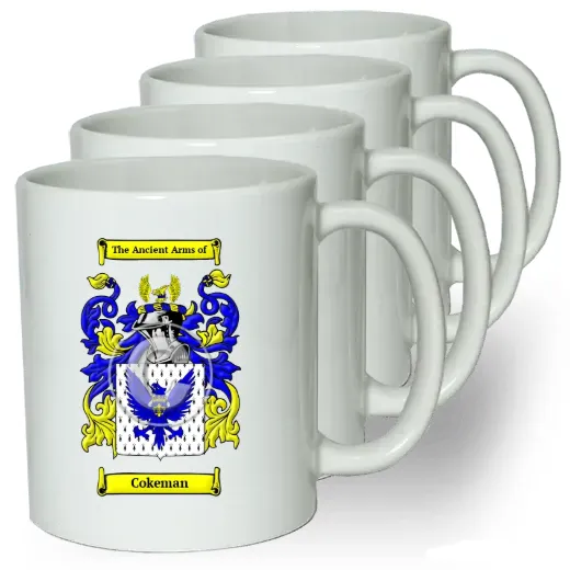 Cokeman Coffee mugs (set of four)