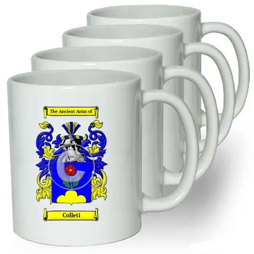 Colleti Coffee mugs (set of four)