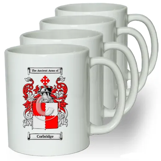 Corbridge Coffee mugs (set of four)