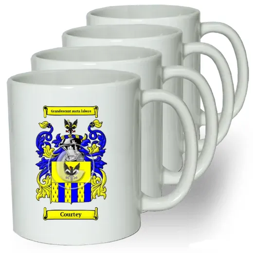 Courtey Coffee mugs (set of four)