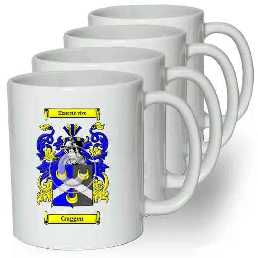 Craggen Coffee mugs (set of four)