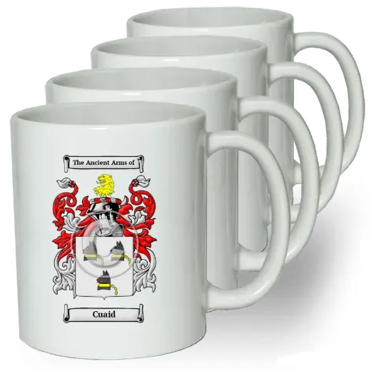 Cuaid Coffee mugs (set of four)