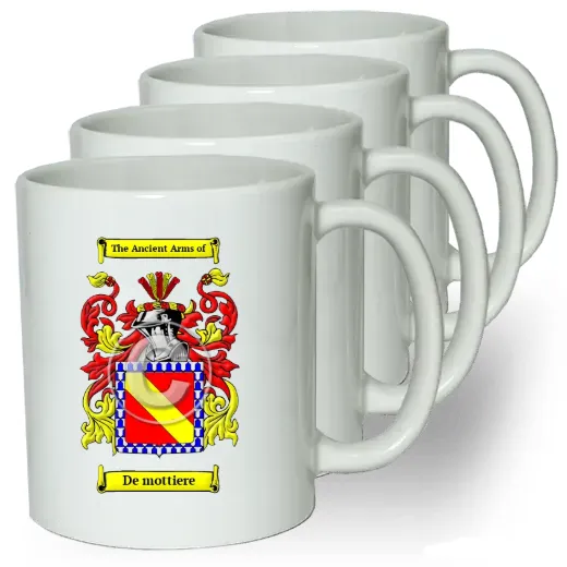 De mottiere Coffee mugs (set of four)