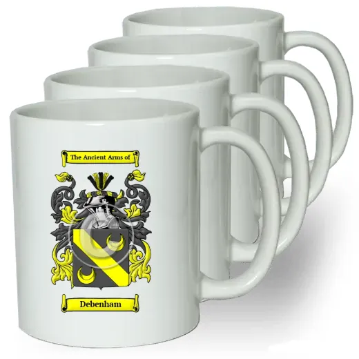 Debenham Coffee mugs (set of four)