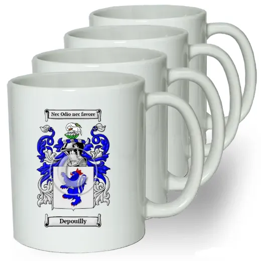 Depouilly Coffee mugs (set of four)