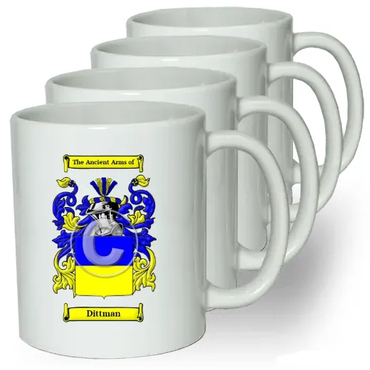 Dittman Coffee mugs (set of four)