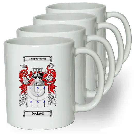 Dockrell Coffee mugs (set of four)