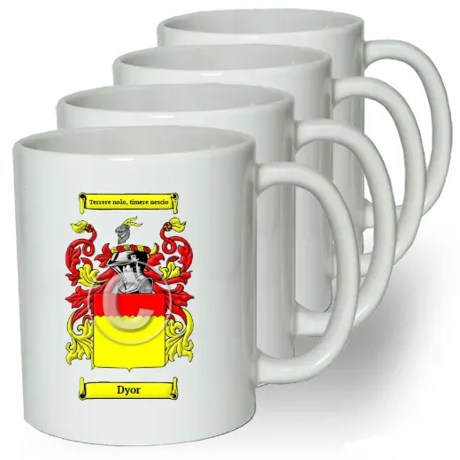 Dyor Coffee mugs (set of four)