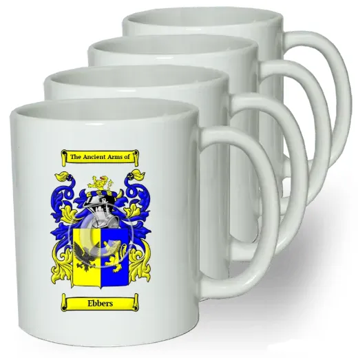 Ebbers Coffee mugs (set of four)