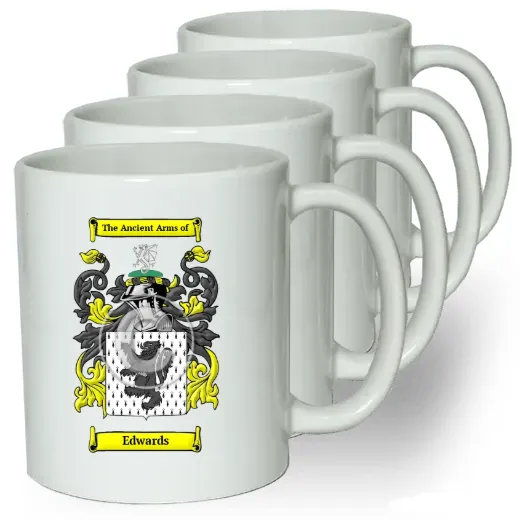 Edwards Coffee mugs (set of four)