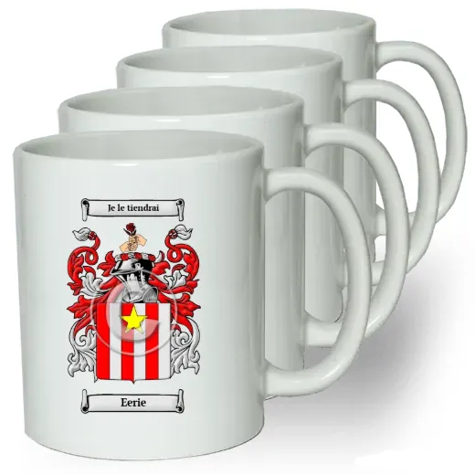 Eerie Coffee mugs (set of four)