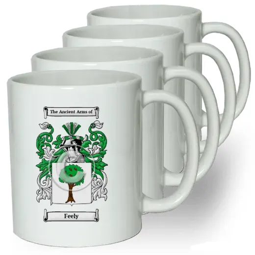 Feely Coffee mugs (set of four)