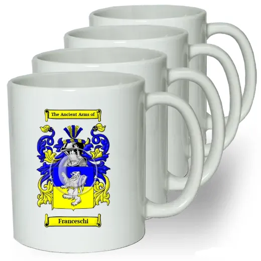 Franceschi Coffee mugs (set of four)