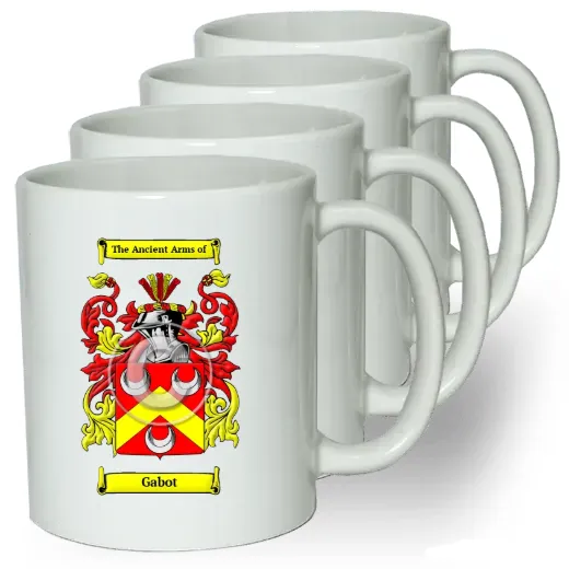 Gabot Coffee mugs (set of four)