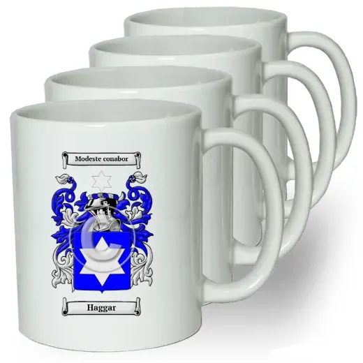 Haggar Coffee mugs (set of four)