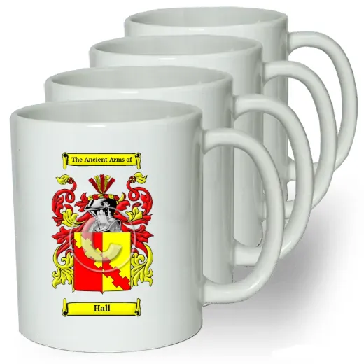 Hall Coffee mugs (set of four)