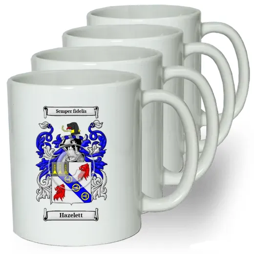Hazelett Coffee mugs (set of four)