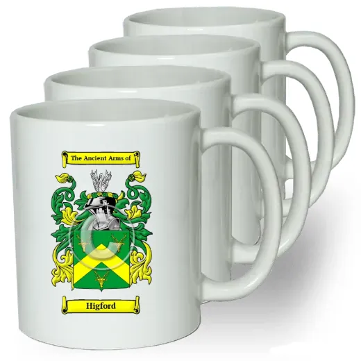 Higford Coffee mugs (set of four)